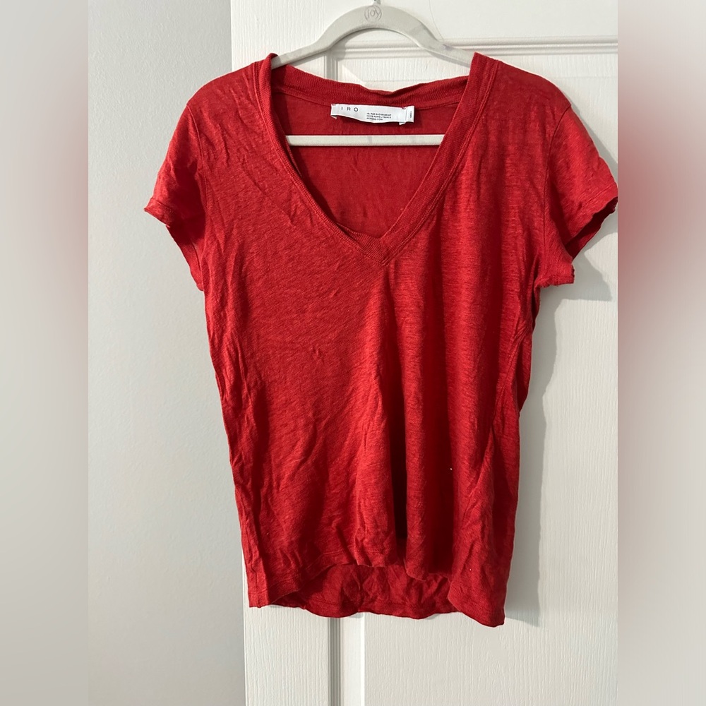 IRO small linen tee